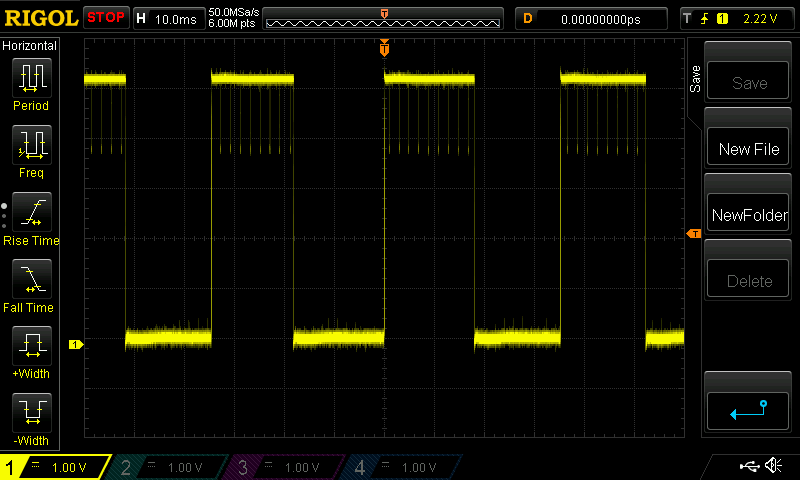 Comparator output for sync bit